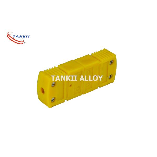 Соединитель термопары неубедительного алюмеля хромеля Pin мужской