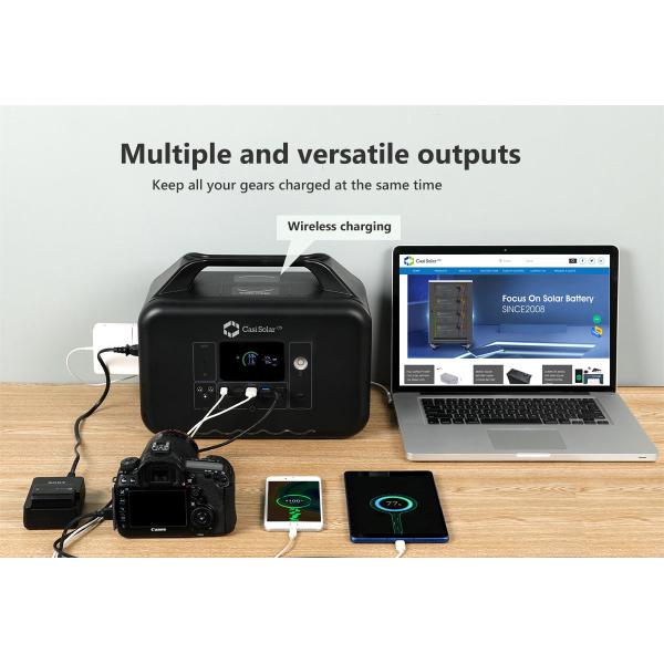 Waterproof 1200w Portable Solar Power Station For Camping