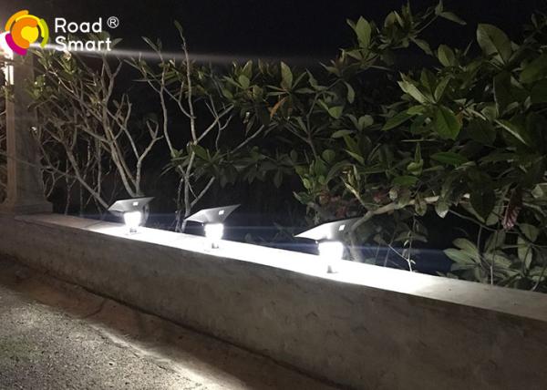 High Lumen Solar LED Garden Lights 3000-6000K For Pole Wall Pillar Installation