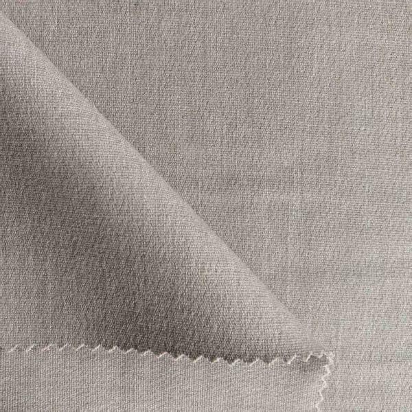 Tr Double Layer Fabric for Blazer - Plain Weaving 4-Way Spandex Solid Dyeing