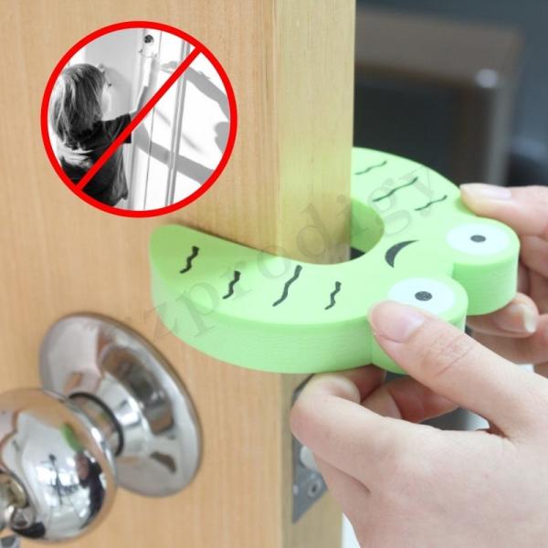 Practical Door Stop Finger Pinch Guard Anti Abrasion Nontoxic