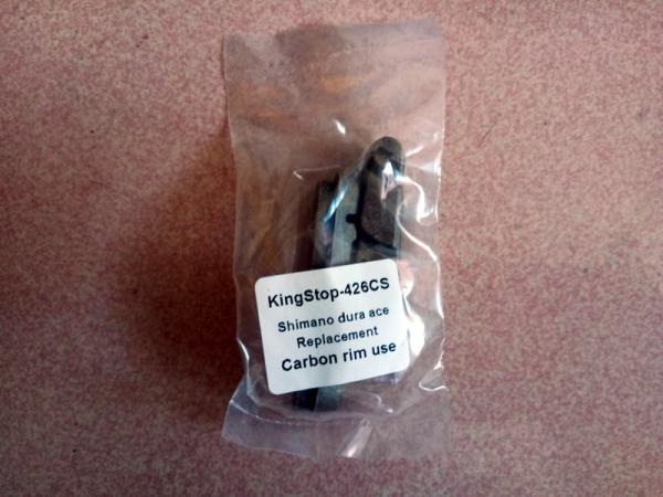 brake pads replacement for carbon road bike wheel cork wood material shima promotion wed use and BLACK color