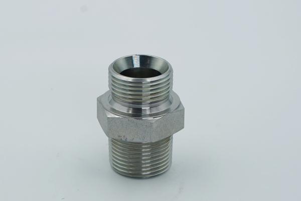 GB Standard BSPP Jic Ors Orfs Metric SAE Carbon Steel Stainless Steel Hydraulic Adapter