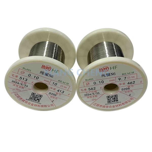 N6 fil de nickel pur Performance supérieure pour diverses applications