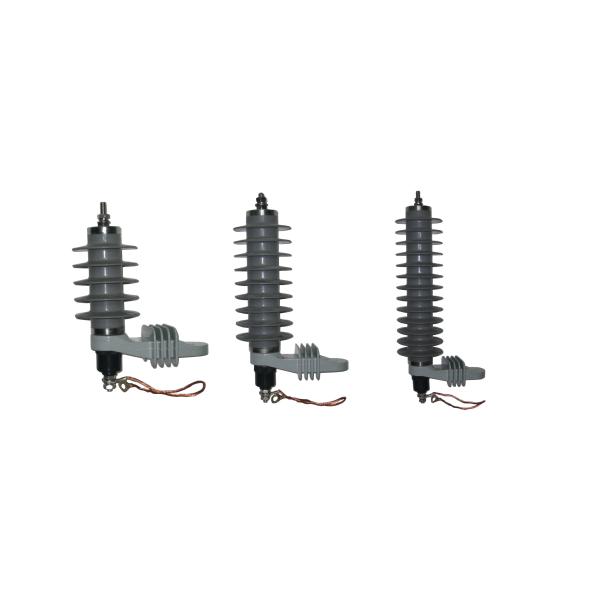 36KV Substation Type Class 2 Composite Low Voltage Surge Arrester with Hoop