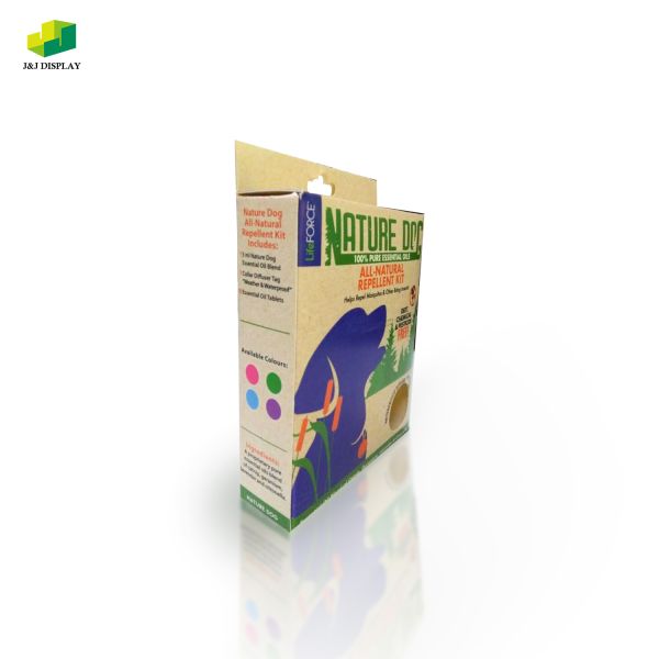 Offset Printing Cardboard Color Box 300-600 GSM For Dog Care Items