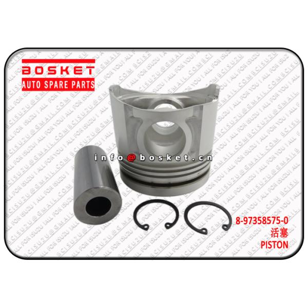 Isuzu Spare Parts , ISUZU Truck Parts SH220-3 6BG1T 8-97358575-0 8973585750 Piston