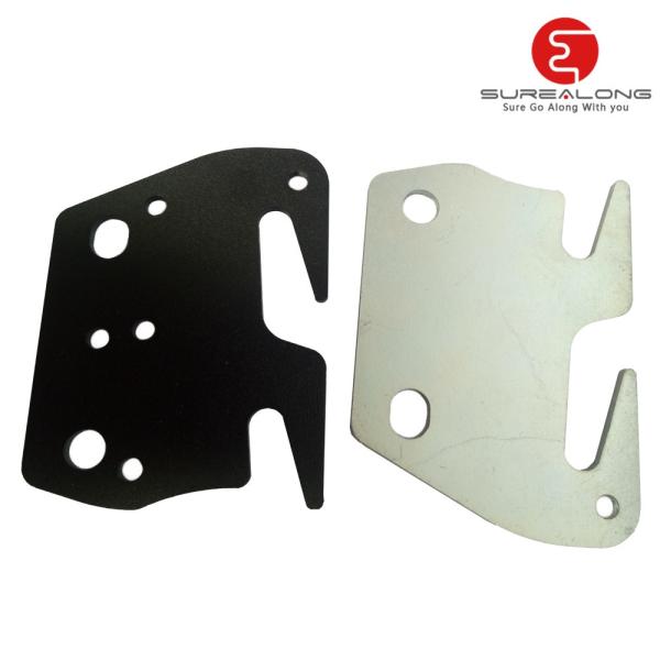 Структуры Торт-на Footboard Расширение скобки Установка комплект 2 0,3-3 мм толщины