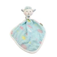 ODM OEM Bebê Ovelha Brinquedos Animal Recheado Doudou Bebê Consolador Segurança amigável para a pele