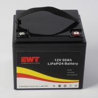 Pacote de bateria portátil de robô de tubulação impermeável com gama de potência de saída de 12V 50AH