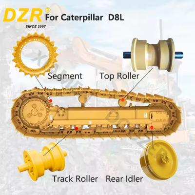 Whole Undercarriage Set For CAT D8L All Series Top Track Roller Idler Sprocket Segment  For Undercarriage Spare Parts