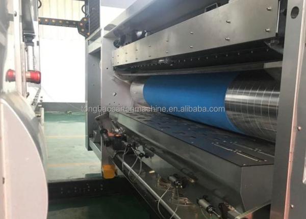 60mm Carton Auto Feeder Printer Rotary Die Cutting Slotter Folder Gluer for Corrugated Box