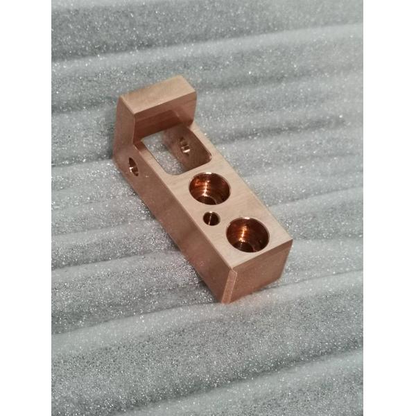 Красные части меди CNC крышки рукава кронштейна, части клетки бронзовые филируя