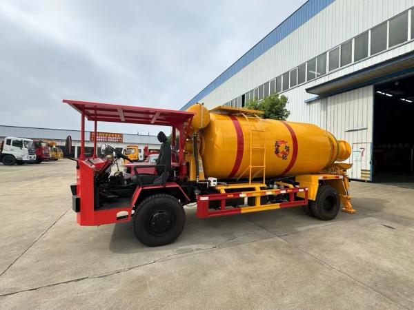 Mobile Concrete Mixer  High-quality Truck Trailer Concrete Pump Machine