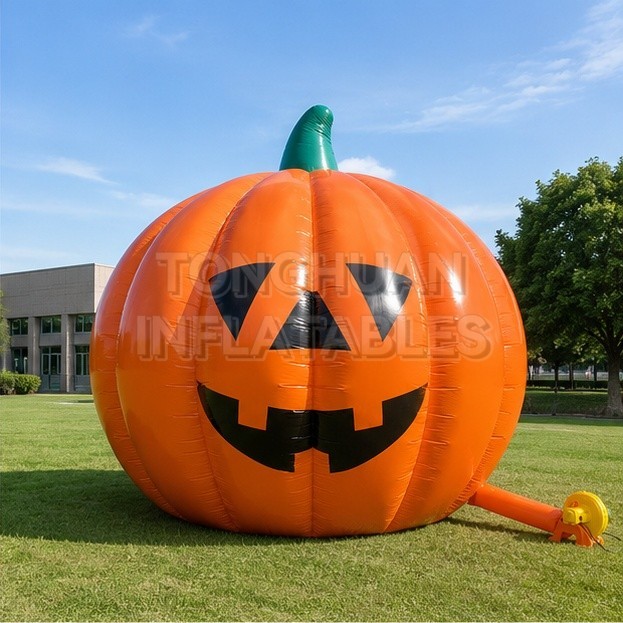 Halloween Inflatable Pumpkin Bounce House for Commercial Rental and Events
