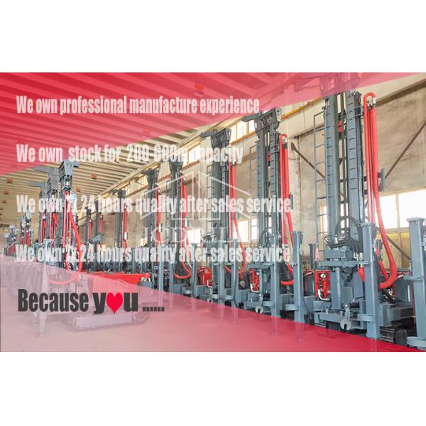 буровая установка Crawler скважины 90mm глубины 260m