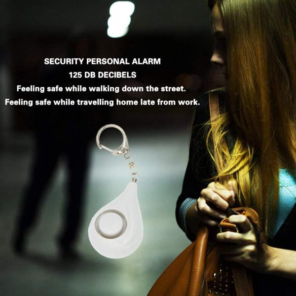 Water Drop Original Defense Self Defense Siren Personal Alarm 130dB Panic Button For Elderly