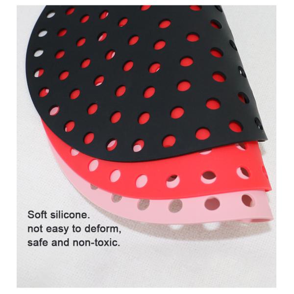 Набор Kitchenware силикона качества еды, теплостойкая циновка силикона Fryer воздуха