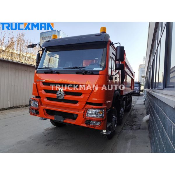 Reliable 371HP 25CBM SINOTRUK HOWO Dumper Truck For Ghana
