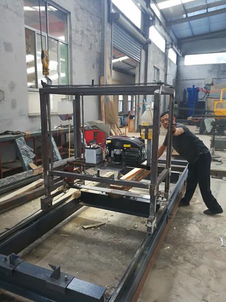 Bois de construction de marche automatique électrique coupant la scierie à chaînes à vendre