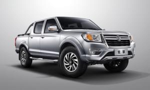 Luxury Dongfeng Rich 6 EV 4x2 Double Cab Pickup Truck Cars LHD