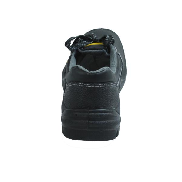 SHENGJIE Black Lace Up Closure PU Injection Safety Shoes For Ultimate Foot Protection Steel Toe