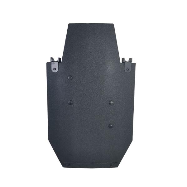 Black PE Explosion Proof Shield NIJ III Bulletproof Riot Shield