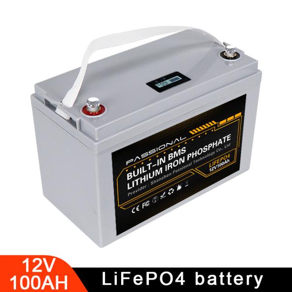 ABS Material 100ah 12V LiFePO4 Battery 11KG Lithium Ion For Electric Forklift