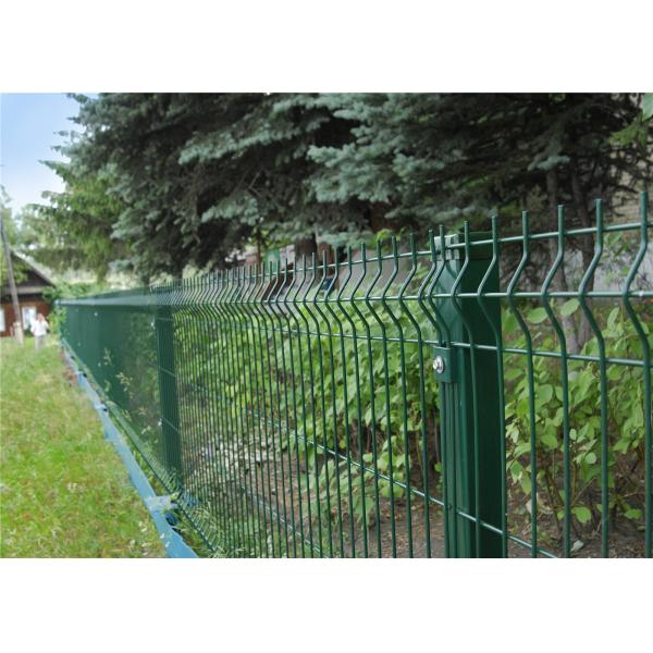 Welded Wire Bends Fence Panel Pvc Coated Wire Mesh