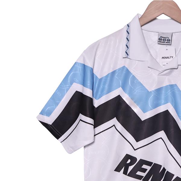 Gremio 1995-1996 Away Retro Football Fan Jersey Replica Customized
