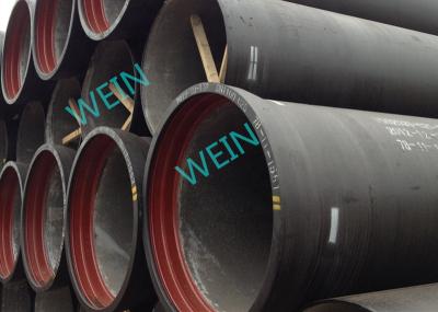 Cement Mortar Lined Ductile Iron Pipe Centrifugal Cast Anti Corrosion ISO 8179