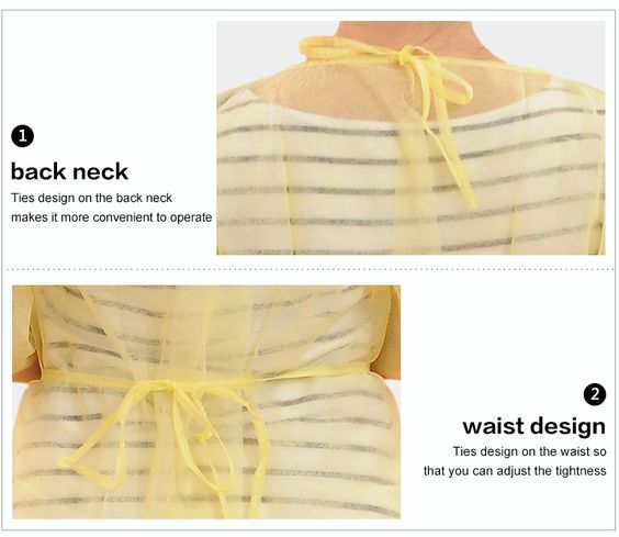 Elastic Cuffs Disposable Surgical Scrubs Breathable For Blood Repellent