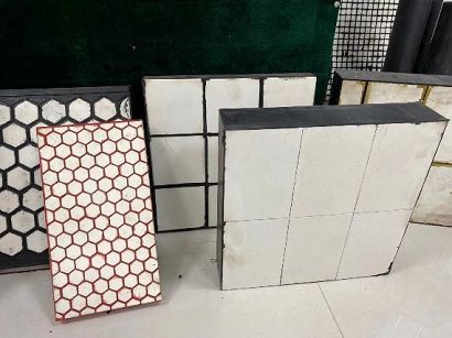 Отпорная на износ керамическая панель из каучука из алюминия