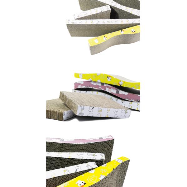 Customizable Comfortable Corrugated Paper Cat Scratcher Board for Cats Claw Grinding