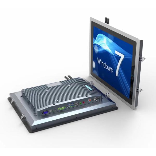Larga temperatura de trabalho 21,5 polegadas LCD LCD Industrial touchscreen todo-em-um computador