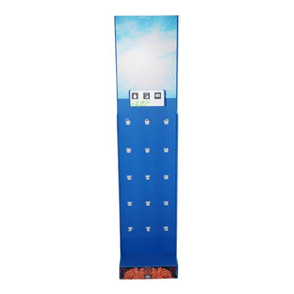 Floor Stand POP PVC Foam Board Display With Metal Hook