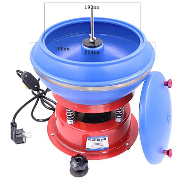 8 Inch Mini Jewelry Tumbler Polisher for Surface Cleaning