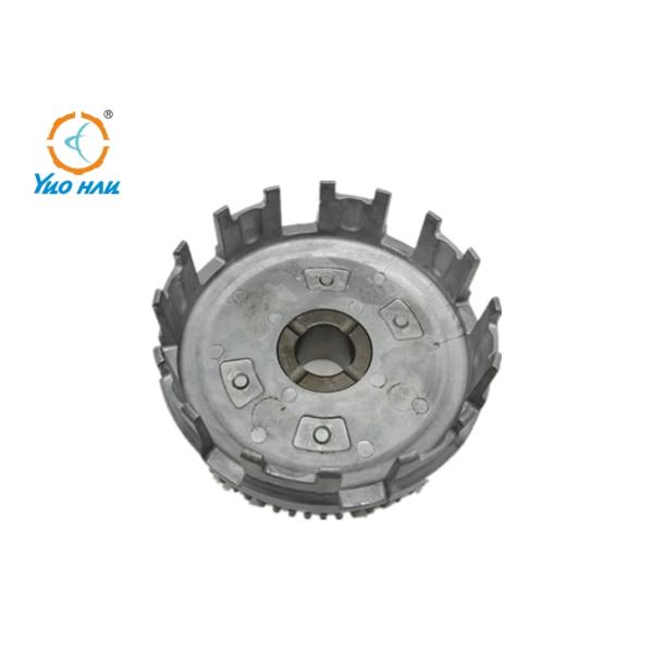 Honda NXR150 Motorcycle Clutch Housing 67 Teeth / Motorcycle Clutch Cover ADC12 Silver