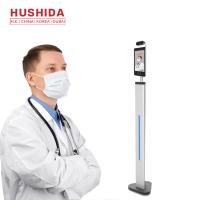 Mesure infrarouge de la température de thermomètre de reconnaissance des visages de caméra de 8 pouces