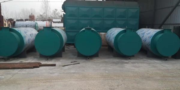 Horizontal 70 Degrees Natural Gas Hot Water Boiler 18M3/H