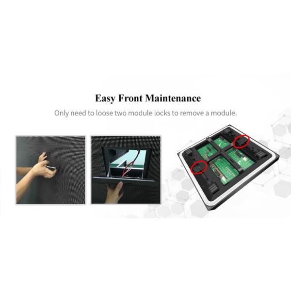 Наружный полноцветный светодиодный экран с высокой яркостью и частотой обновления 1920-3840 Гц