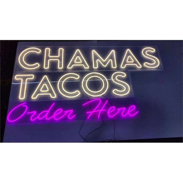 Illuminated RGB Neon Wall Mounted Signs 12mm LED Strips / LED Modules