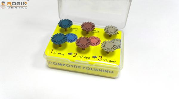 Discos de lustro dentais 6pcs do Polisher composto por Kit Use For Resine
