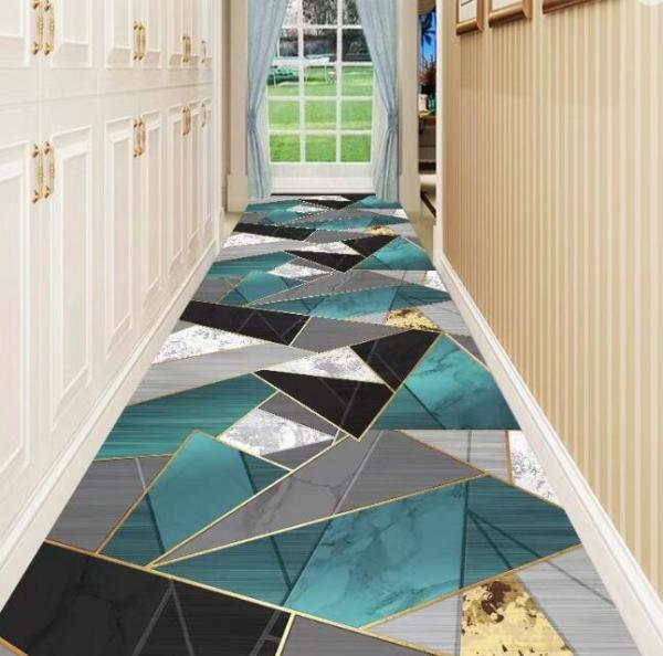 Rectangle Commercial Floor Mat Stairs Entry Door Hallway Carpet 140cm Width