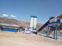 Projeto de equipamento de instalações de lote de concreto de 120 m/3h Fabricação de máquinas