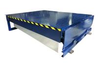 Camión descarga de carga elevadora elevadora eléctrica de carga estacionaria nivelador de muelle de carga hidráulica con ventajas de control del pedal de pie