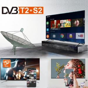 65 75 85 98 100'' Tempered Double Glass TV 4K HD Smart Android WiFi Home