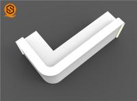 Dado forma processando a mesa de recepção de pedra artificial articula o acrílico invisível do NFS