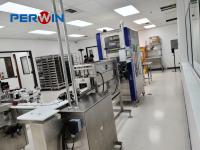 Máquina de preenchimento e tampa de meios de controlo por servo com módulo de pesagem