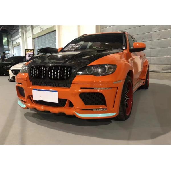 Venta caliente X6 E70 E71 Kit de cuerpo ancho Forbmw X6 Kit de cuerpo Frente y trasero Bumper Spoiler faldas laterales